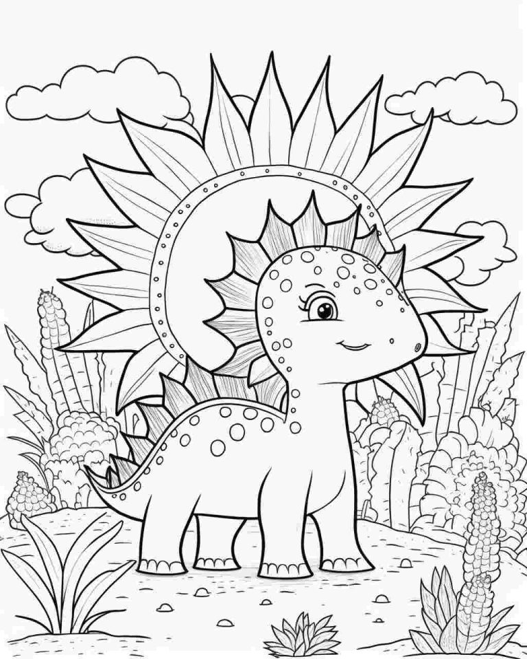 Stegosaurus Archives - ColoringFunHouse